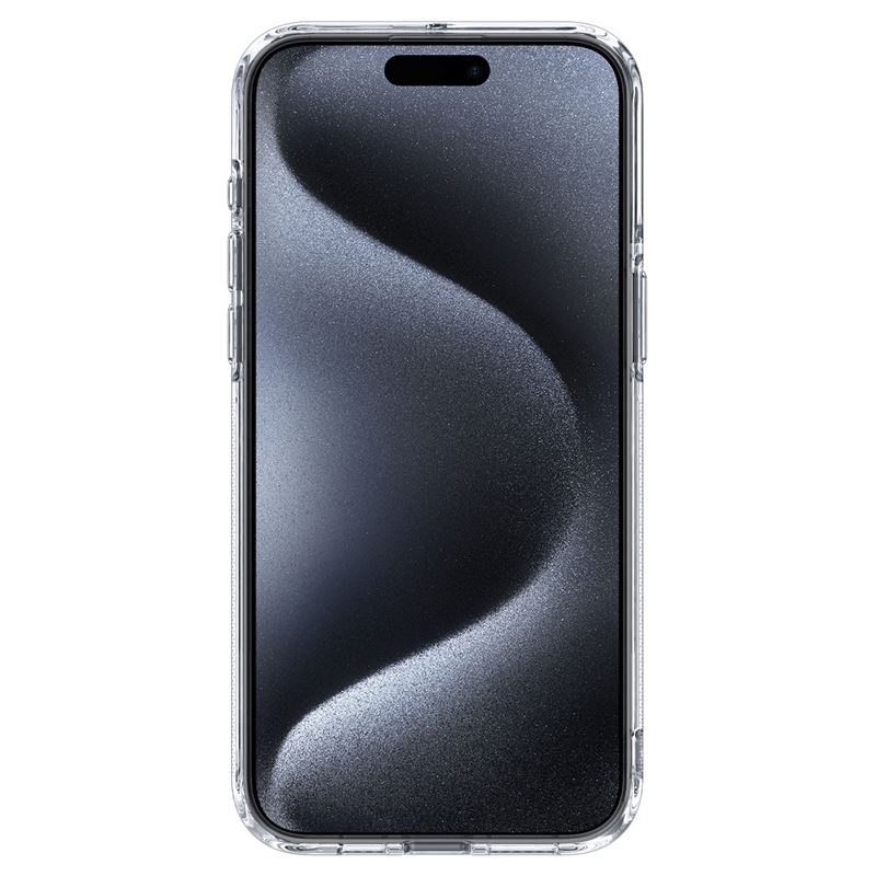 Husa telefon, Spigen, Policarbonat, Caseology Capella Mag Kickstand, iPhone 15 Pro Max, Transparenta, Compatibila MagSafe